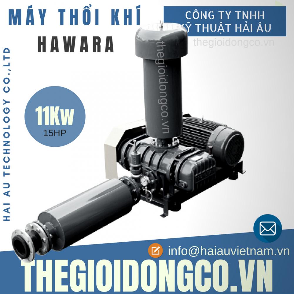 Máy thổi khí 11Kw (15HP) HAWARA Root Blower