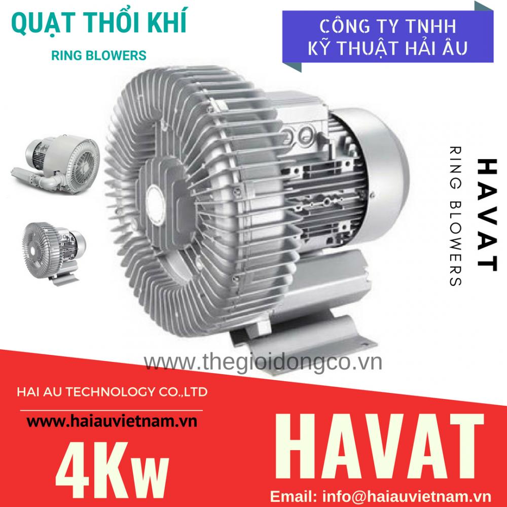 Quạt thổi khí HAVAT 4Kw (5.5HP)