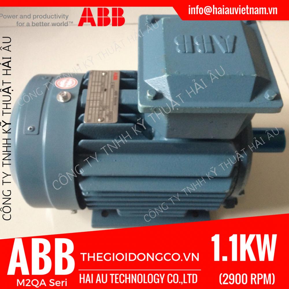 M2QA 80M2B - Motor 1.1Kw (1.5HP) / ABB / 2855rpm / 2P (2 Poles) Code 3GQA 081 302