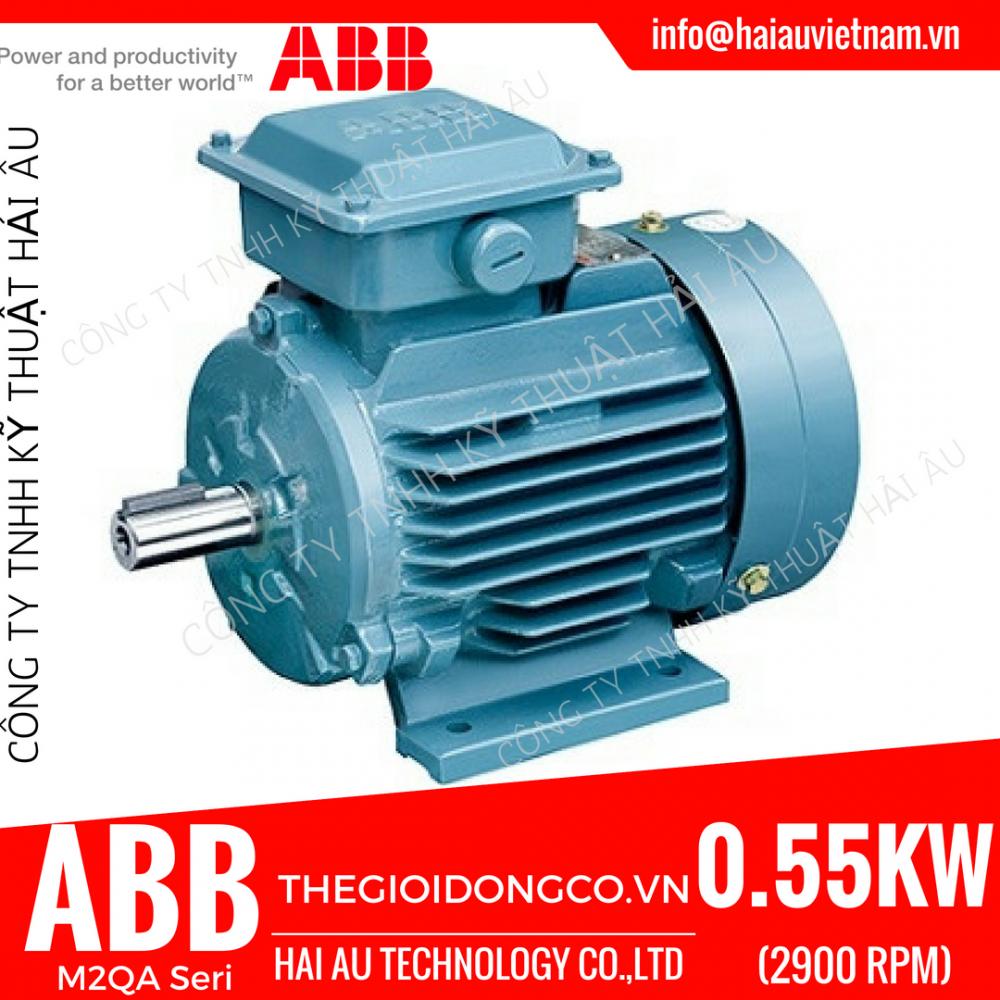 M2QA 71M2B - Motor 0.55Kw (3/4HP) / ABB / 2785rpm / 2P Code 3GQA071302