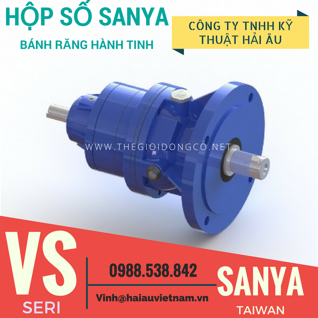 Hộp-số-SANYA-VS-Hộp-số-giảm-tốc-SANYA-VS-Motor-giảm-tốc-SANYA-VS