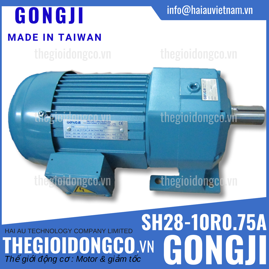 Motor-giam-toc-GONGJI-Dai-Loan-SH28-10R0-75A