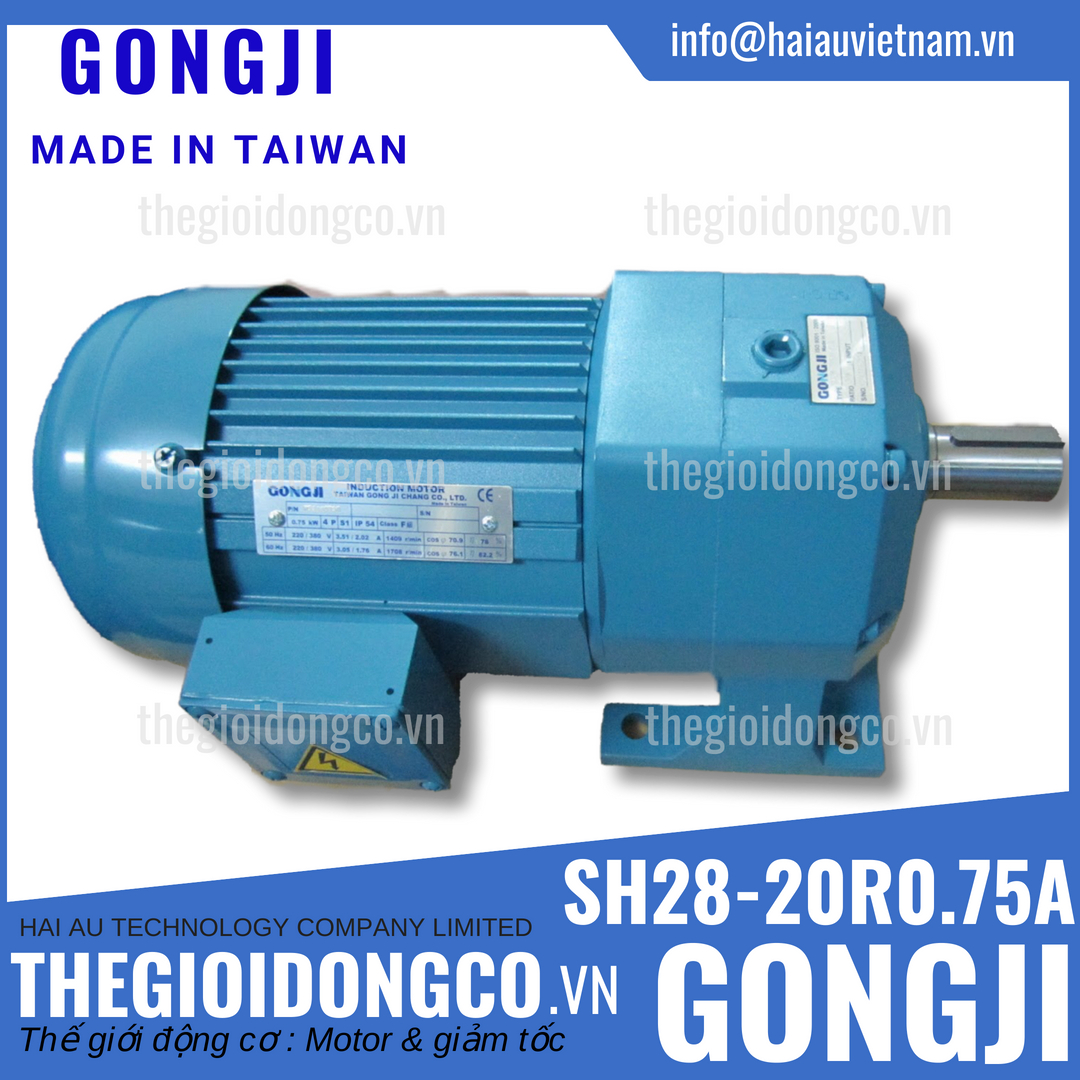 Motor-giam-toc-GONGJI-Dai-Loan-SH28-20R0-75A